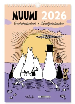 Putinki Toimistotarvikkeet*perhekalenteri 2026 Muumi 23x34 cm