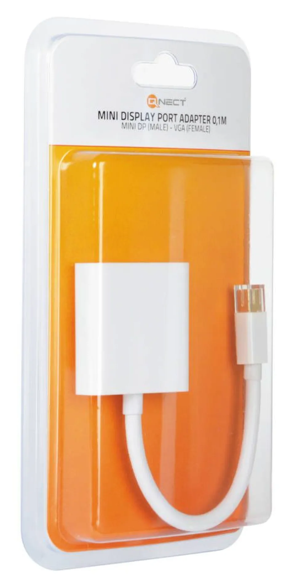 Qnect Televisiot*Adapteri DP mini - VGA 0,1 m