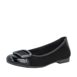 Remonte Avokkaat Ja Juhlakengät*ballerinat D0K12-02 02 Black / Schwarz / Schwarz