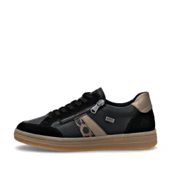 Remonte Tennarit Ja Sneakerit|Kävelykengät*tennarit D2C04-03 03 Schwarz / Schwarz / Brown / Bronze / Schwarz