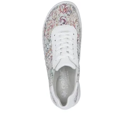 Rieker Kävelykengät*kävelykengät 90 White-Multi / White / Kupfer