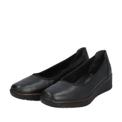 Rieker Kävelykengät*kävelykengät 53755-00 00 Schwarz / Schwarz