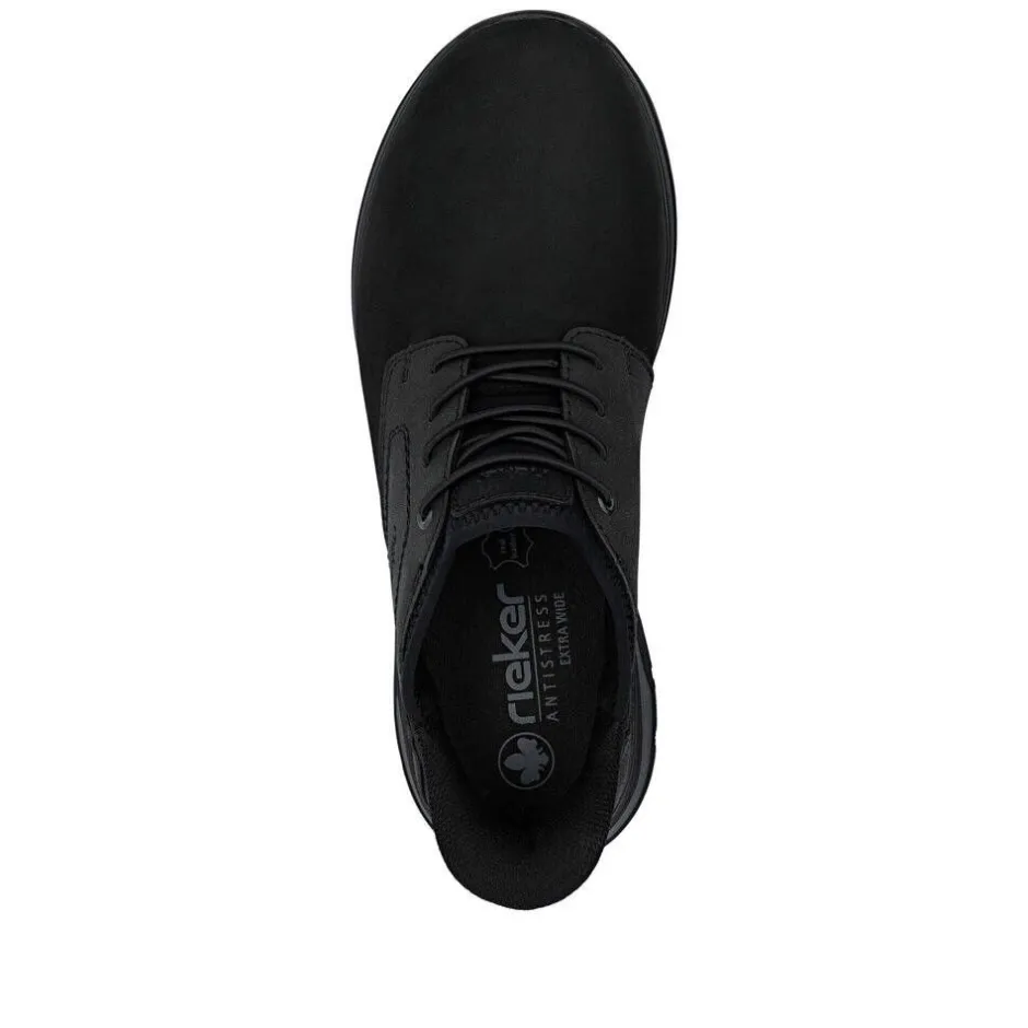 Rieker Kävelykengät*kävelykengät 39659-00 00 Schwarz / schwarz / schwarz / schwarz