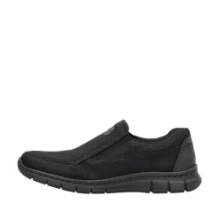 Rieker Kävelykengät*kävelykengät B7761-00 00 Schwarz / Schwarz / Schwarz