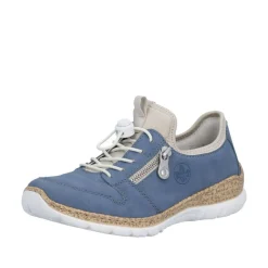 Rieker Kävelykengät*kävelykengät N42G0-14 14 Indigo / Perlcreme