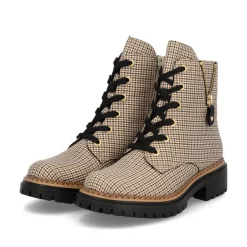 Rieker Nilkkurit*nilkkurit 72617-60 60 Beige-Schwarz / Schwarz