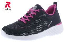 Rieker R-Evolution Tennarit Ja Sneakerit*sneakerit W0401-00 00 Schwarz / Fuchsia / Negro / Cement / Schwarz / Platin