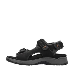 Rieker Sandaalit*sandaalit 26951-00 00 Schwarz / Rauch