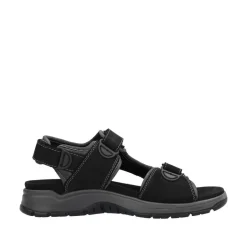 Rieker Sandaalit*sandaalit 26951-00 00 Schwarz / Rauch