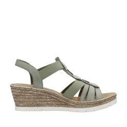 Rieker Sandaalit*sandaalit 619B2-52 52 Pistazie