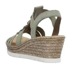Rieker Sandaalit*sandaalit 619B2-52 52 Pistazie