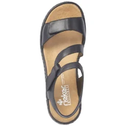 Rieker Sandaalit*sandaalit 659C7-00 00 Schwarz