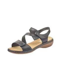 Rieker Sandaalit*sandaalit 659C7-00 00 Schwarz