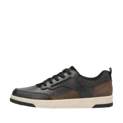 Rieker Tennarit Ja Sneakerit*sneakerit 17504-00 00 Schwarz / Kastanie / Schwarz / Schwarz