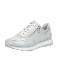 Rieker Tennarit Ja Sneakerit*sneakerit 49003-91 91 Silver / Weiss-Silber / Argento / Fog-Silver / Silver