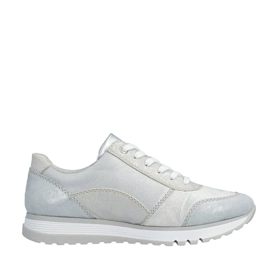 Rieker Tennarit Ja Sneakerit*sneakerit 49003-91 91 Silver / Weiss-Silber / Argento / Fog-Silver / Silver