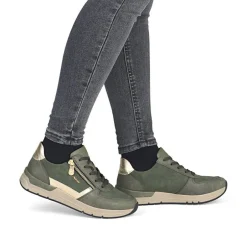 Rieker Tennarit Ja Sneakerit*sneakerit 58902-54 54 Olive / Moor / Lightgold