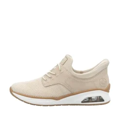 Rieker Tennarit Ja Sneakerit*sneakerit M5665-60 Vanilla-Metallic Perle Perlcreme 60 Vanilla-metallic/perle/perlcreme