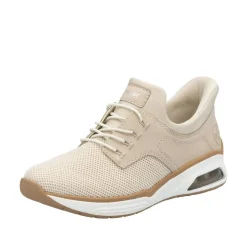 Rieker Tennarit Ja Sneakerit*sneakerit M5665-60 Vanilla-Metallic Perle Perlcreme 60 Vanilla-metallic/perle/perlcreme