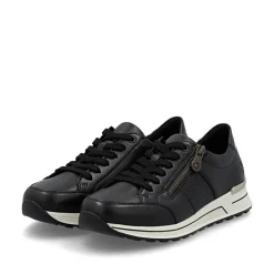 Rieker Tennarit Ja Sneakerit|Kävelykengät*sneakerit N1406-01 01 Schwarz / Schwarz