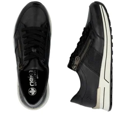Rieker Tennarit Ja Sneakerit|Kävelykengät*sneakerit N1406-01 01 Schwarz / Schwarz