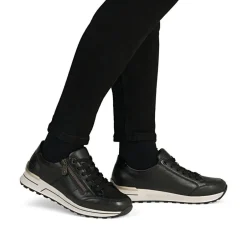 Rieker Tennarit Ja Sneakerit|Kävelykengät*sneakerit N1406-01 01 Schwarz / Schwarz
