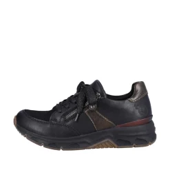 Rieker Tennarit Ja Sneakerit*tennarit 48133-00 00 Schwarz / Schwarz / Antik