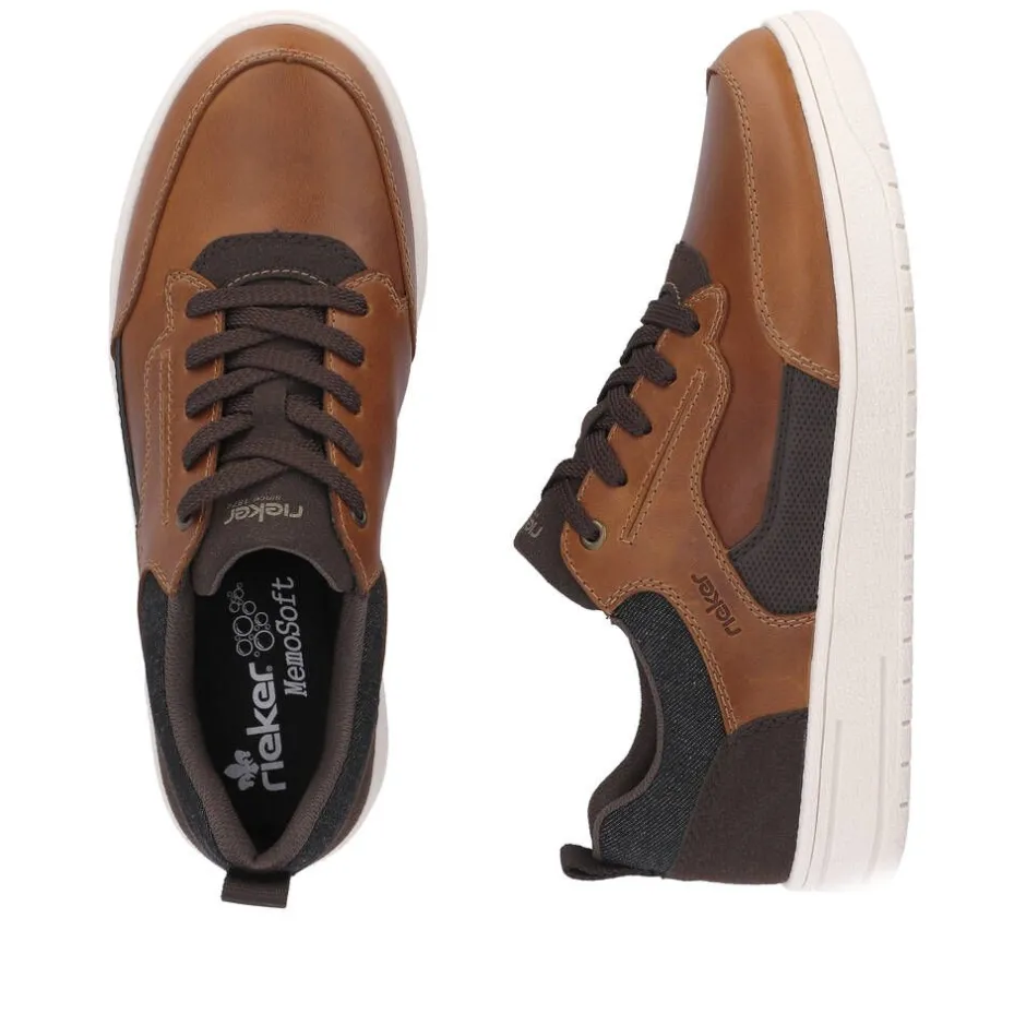 Rieker Tennarit Ja Sneakerit*tennarit B7804-24 24 Amaretto / Moro / Moro / Schwarz