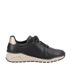 Rieker Tennarit Ja Sneakerit*tennarit M4903-03 03 Nero / Ginger-Gold / Schwarz