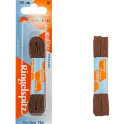 Ringpoint Kengännauhat|Kengännauhat*litteä nauha 90cm Ruskea