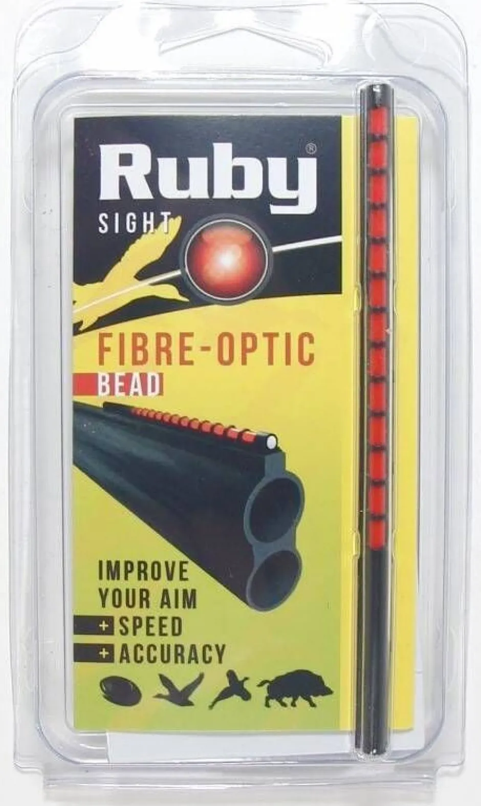Ruby Asetarvikkeet Ja -Laukut*valokuitujyvä 120 mm punainen