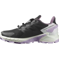 Salomon Juoksu- Ja Treenikengät*juoksukengät Supercross 4 GTX W Black/Vanilla Ice/Orchid Petal