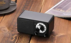Sangean Radiot Ja Kelloradiot*pöytäradio WR-7 Bluetooth-yhteydellä, musta SAN99506