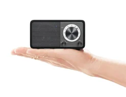 Sangean Radiot Ja Kelloradiot*pöytäradio WR-7 Bluetooth-yhteydellä, musta SAN99506