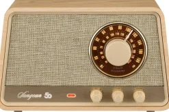 Sangean Radiot Ja Kelloradiot*radio WR-101 Bluetooth vaalea tammi