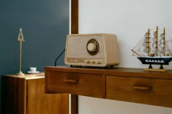 Sangean Radiot Ja Kelloradiot*radio WR-101 Bluetooth vaalea tammi