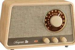 Sangean Radiot Ja Kelloradiot*radio WR-101 Bluetooth vaalea tammi
