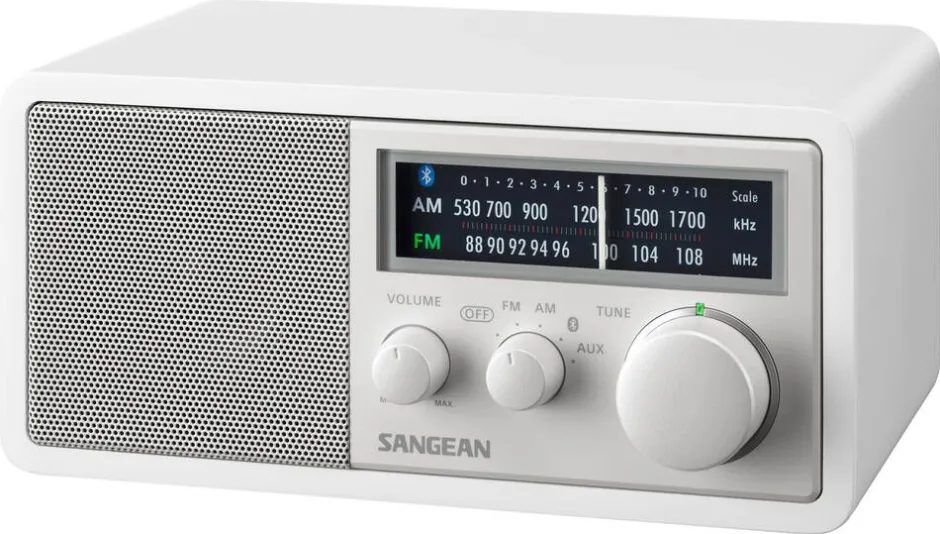 Sangean Radiot Ja Kelloradiot*radio WR-11BT+ Limited Edition Bluetooth valkoinen