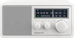 Sangean Radiot Ja Kelloradiot*radio WR-11BT+ Limited Edition Bluetooth valkoinen