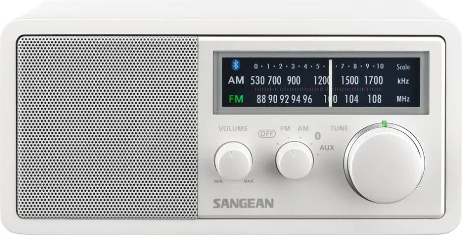 Sangean Radiot Ja Kelloradiot*radio WR-11BT+ Limited Edition Bluetooth valkoinen