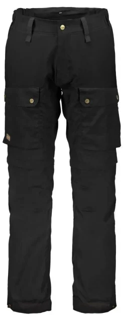Sasta Vaellus- Ja Metsästysvaatteet|Ulkoilu*housut Vaski Zip Black
