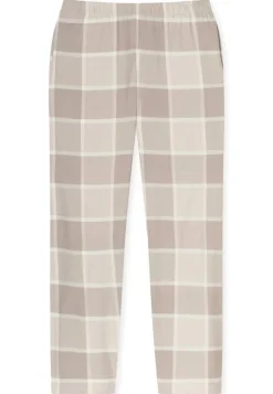 Schiesser Yö- Ja Oloasut*flanellipyjama 181991 409 Beige