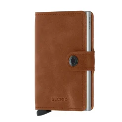 Secrid Lompakot*lompakko Miniwallet Vintage cognac-silver Cognac- silver