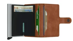 Secrid Lompakot*lompakko Miniwallet Vintage cognac-silver Cognac- silver