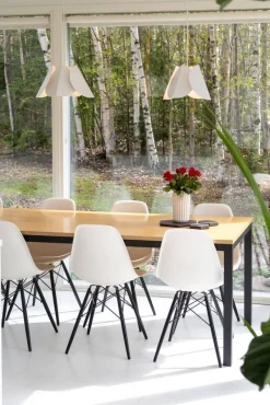 Sessak Sisustusvalaisimet*Lehmus design-riippuvalaisin mattavalkoinen