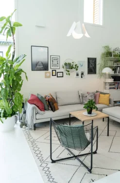 Sessak Sisustusvalaisimet*Lehmus L design-riippuvalaisin mattavalkoinen