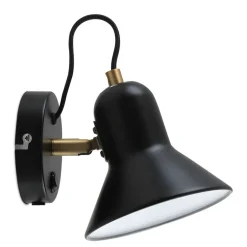 Sessak Sisustusvalaisimet*seinävalaisin Ivy musta