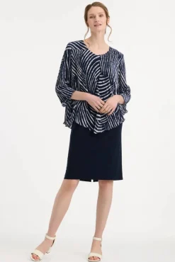 Shenina Lyhyet Juhlamekot*mekko MIDIO 513 4 Tummansininen