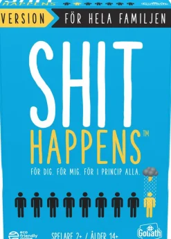 Shit Happens Pelit Ja Palapelit*peli Family Game Svenska