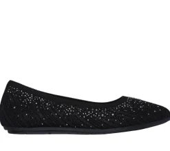 Skechers Kävelykengät*ballerinat Womens Cleo 2.0 BLK BLK Black